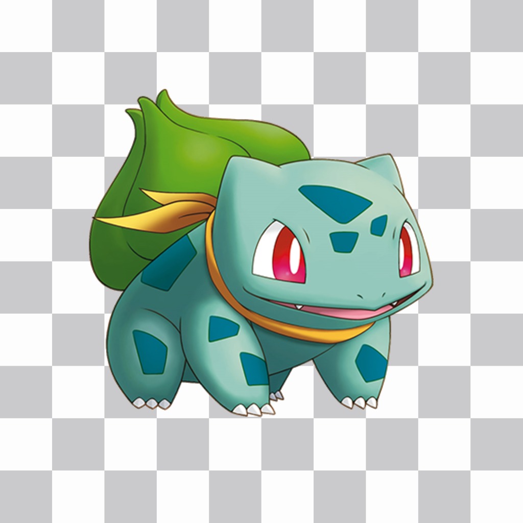 Pega a Bulbasaur en tus fotos como un sticker con este efecto online ..