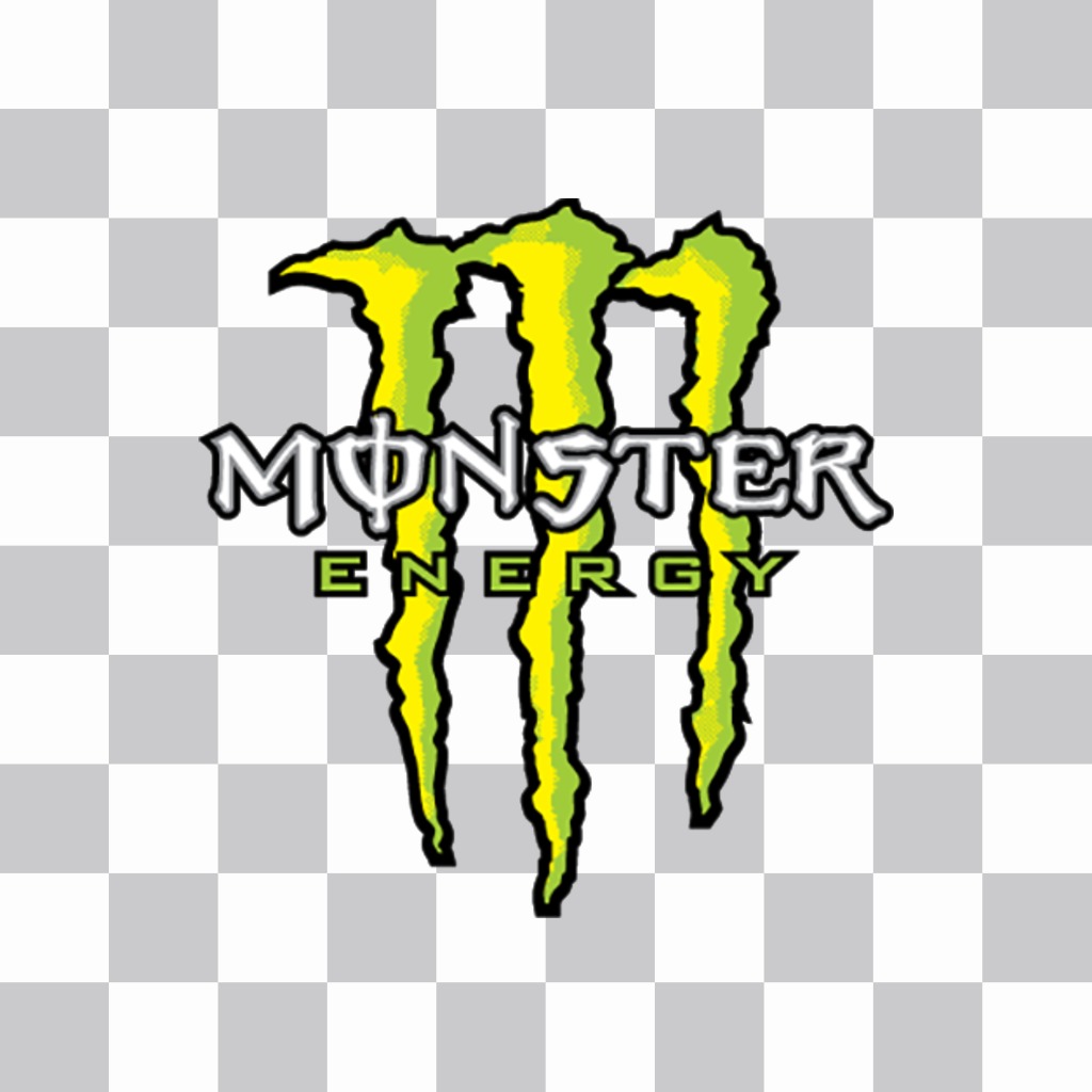 Logo de la marca Monster Energy que puedes pegar en tus imágenes ..