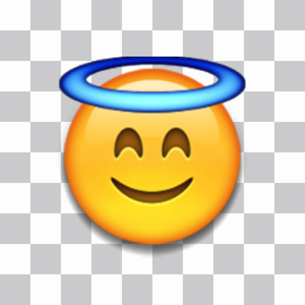 Emoticon del angel de Whatsapp para pegar en tus imágenes ..