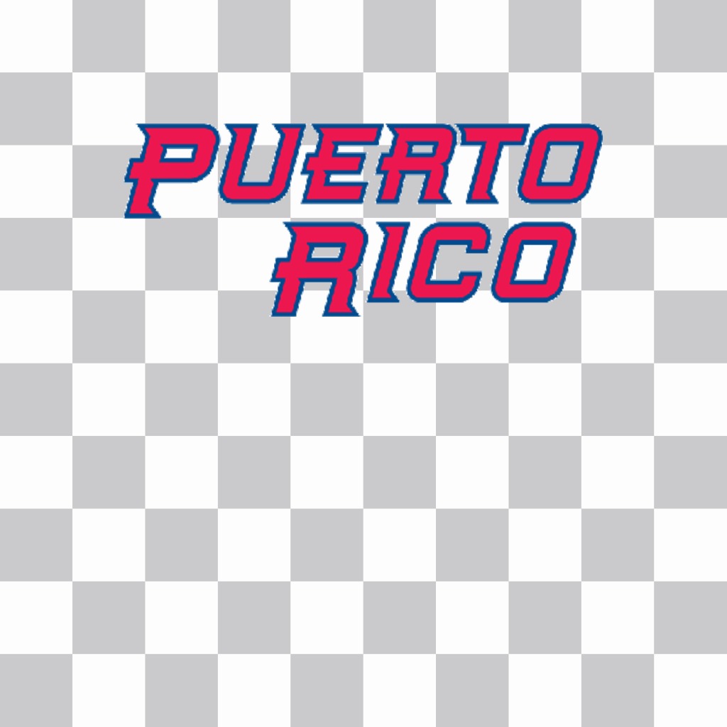 Letras de Puerto Rico para poner en tu..