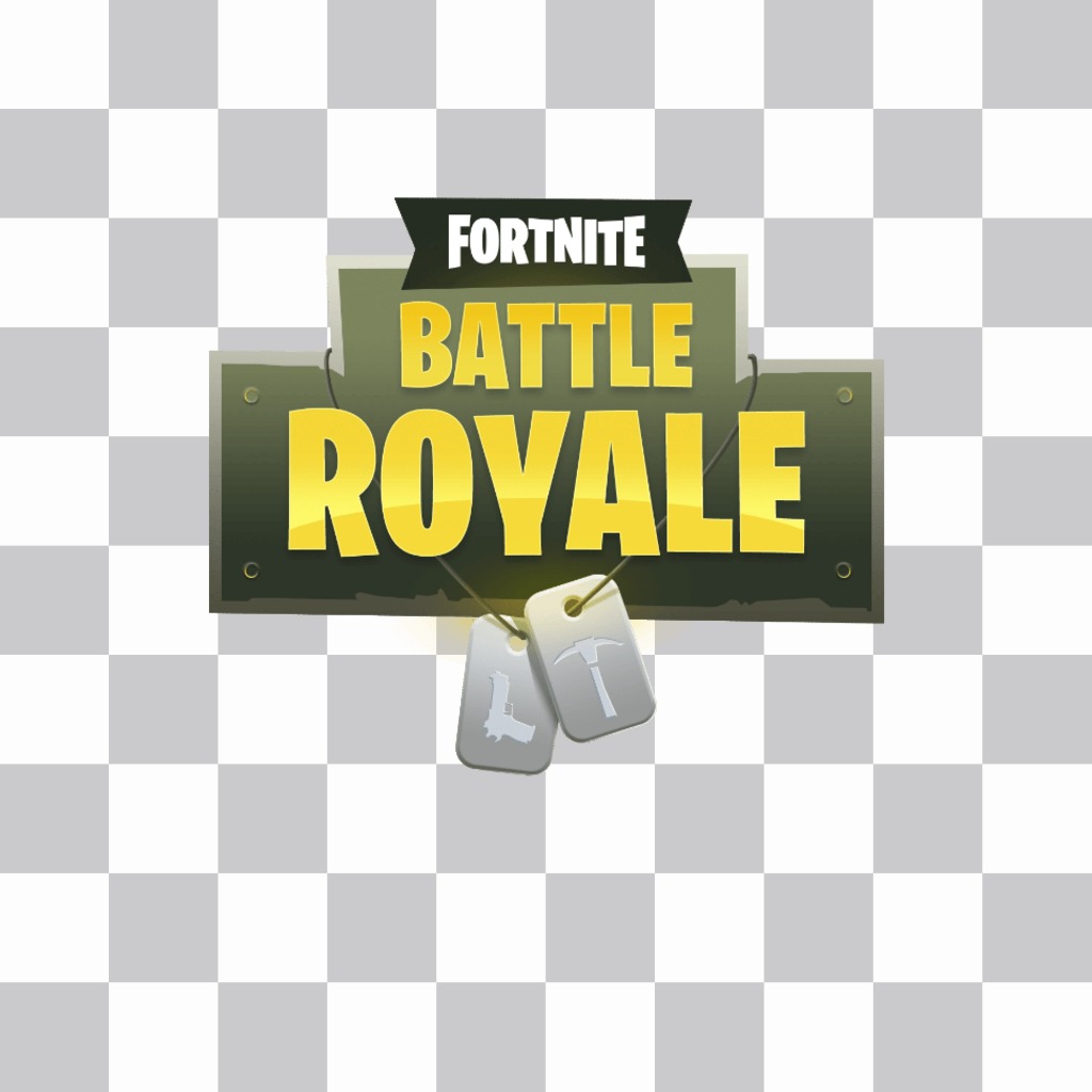 Logotipo del juego Fortnite para poner en tu foto ..