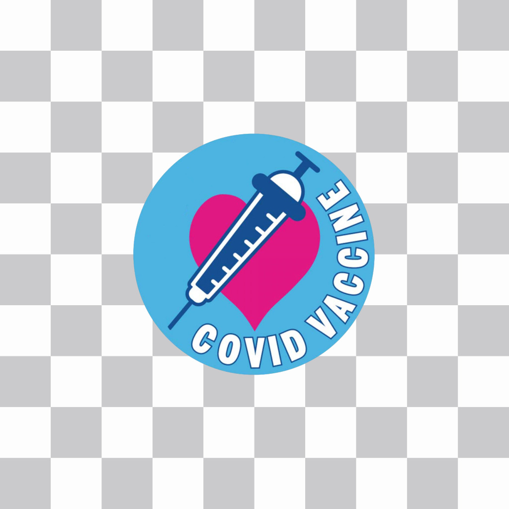 Sticker de Me gusta la vacuna de Covid-19 ..